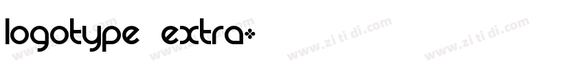 LOGOTYPE Extra字体转换